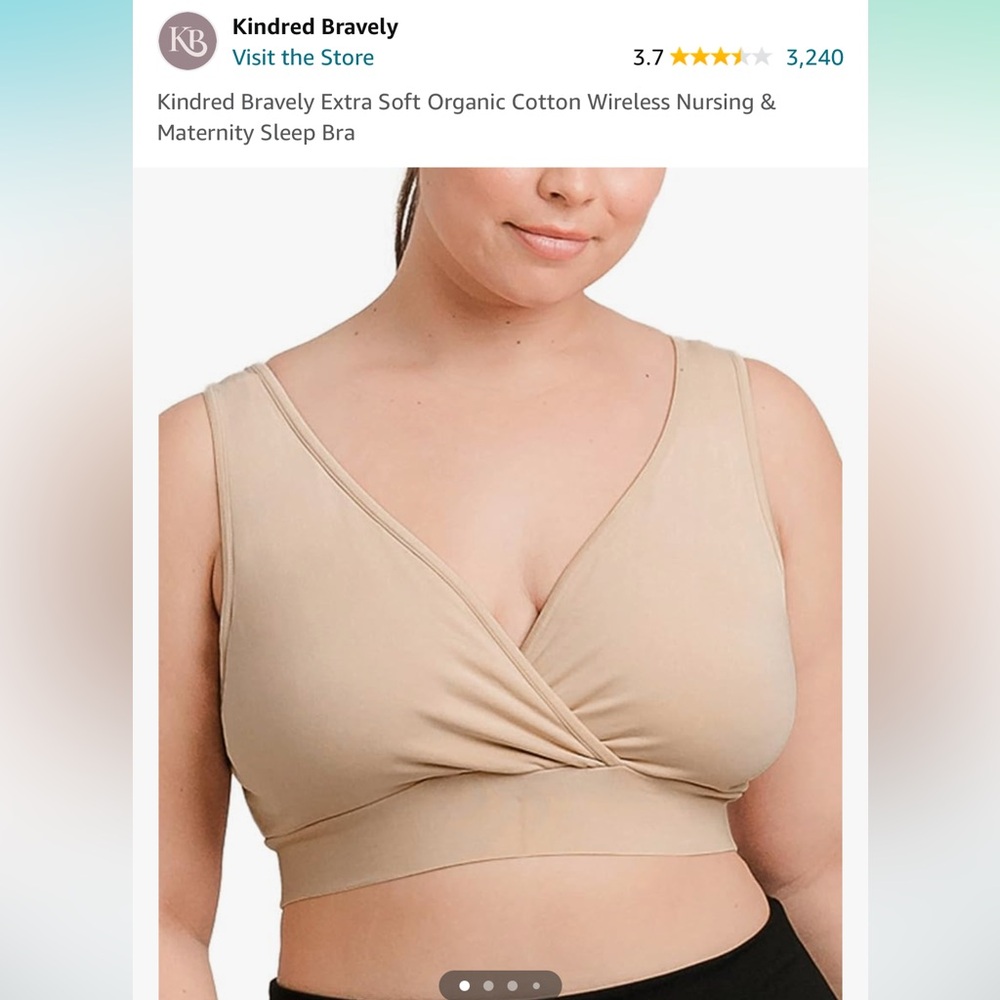 kindred bravely XL busty nursing bra